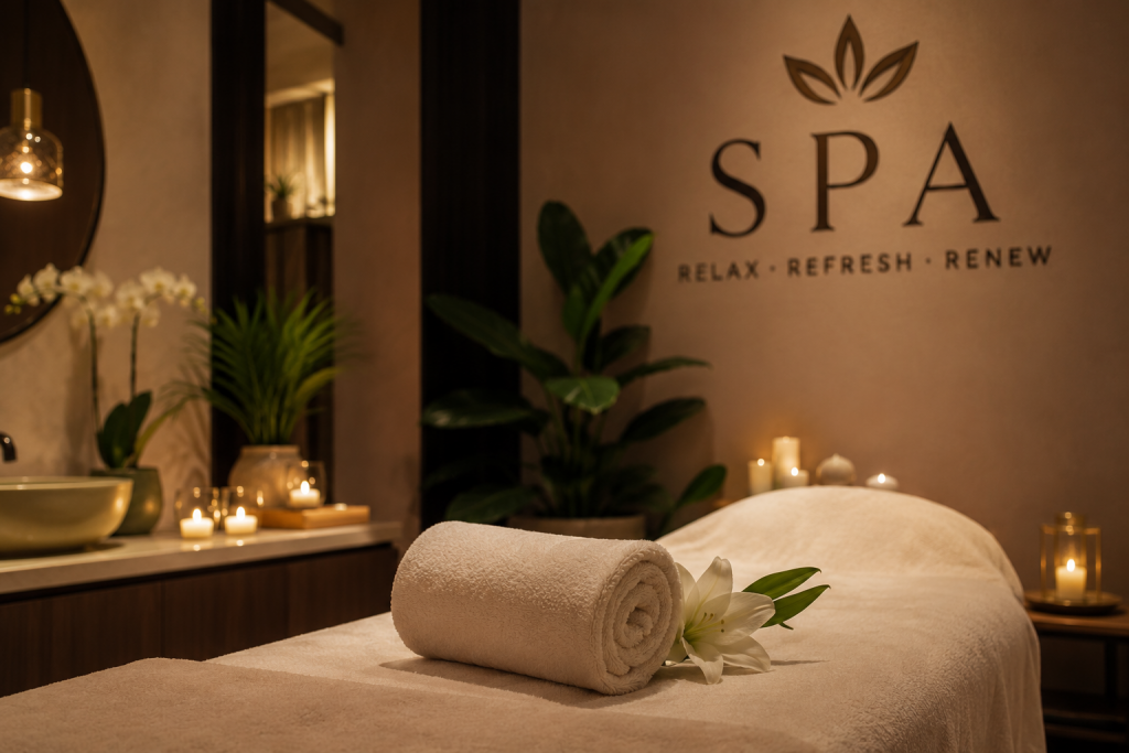 Ads for spa
